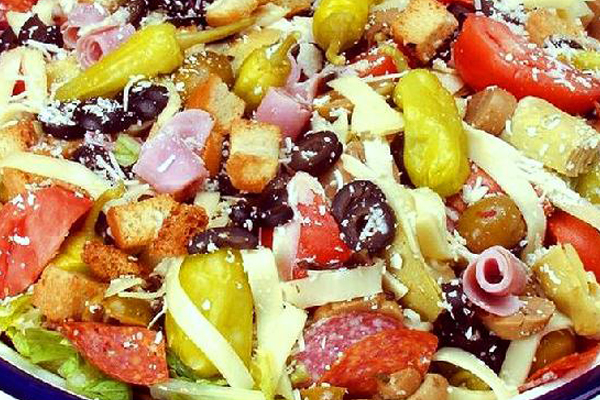 Delicious Italian salad in Whitman MA